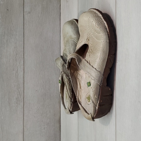 El Naturalista Womens Leather Clogs Mule Shoes sz 37 US 7 - Picture 2 of 13